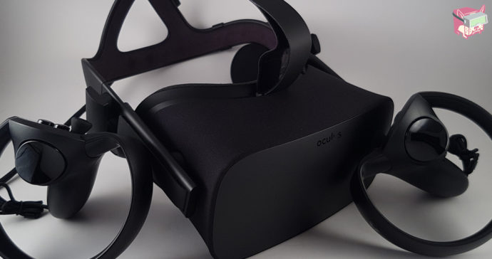 The Rift Headset and Touch Controllers